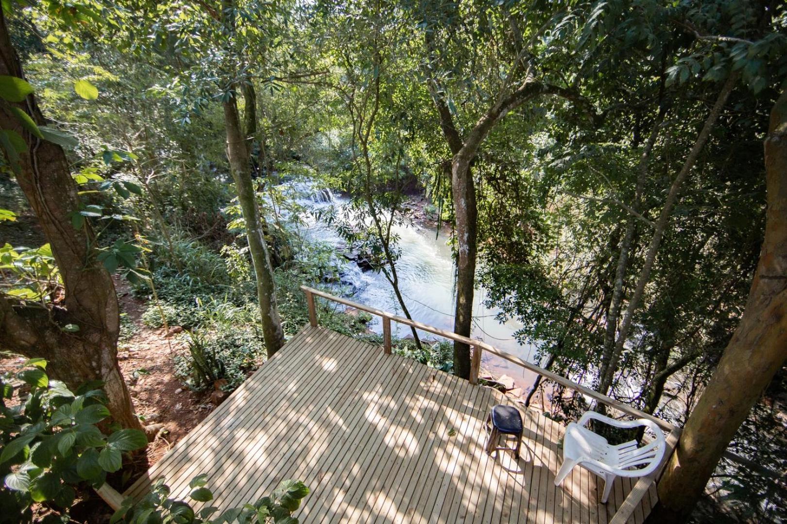 Cachoeira dos pássaros Foz do Iguaçu Exterior foto